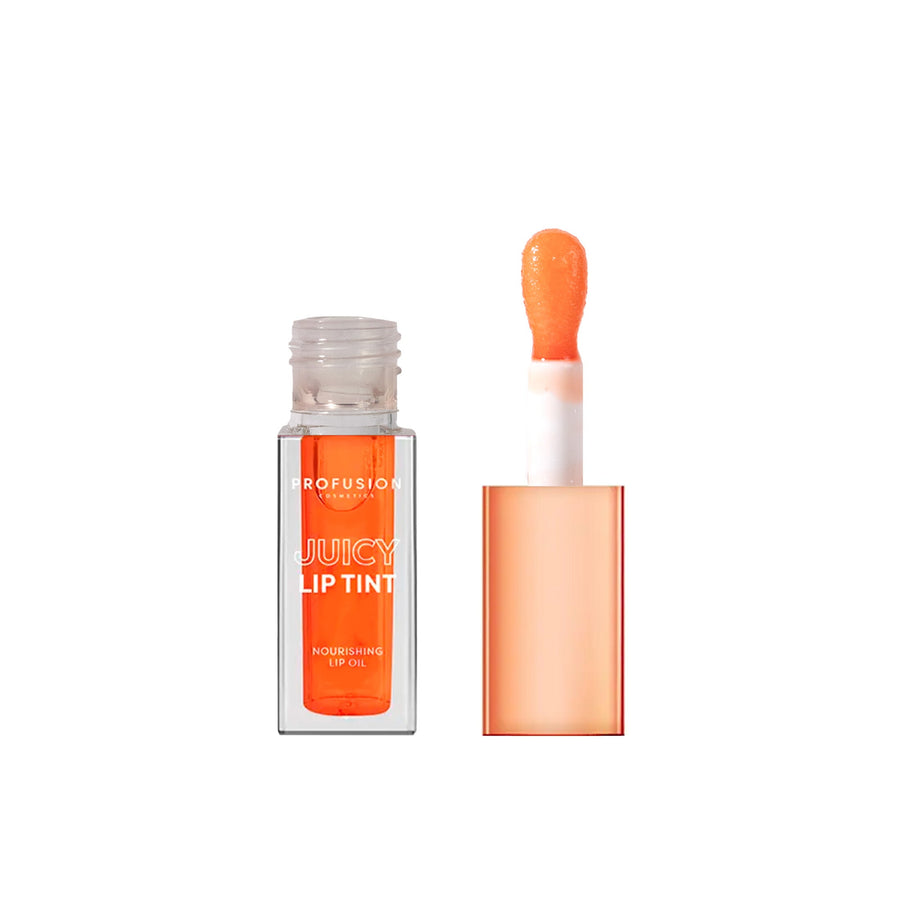 Profusion Juicy Lip Oil Tint Curious Coral open