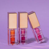 Profusion Juicy Lip Oil Tint Pink Slippers application look