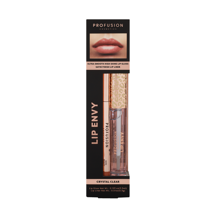 Profusion Lip Envy duo in Crystal Clear