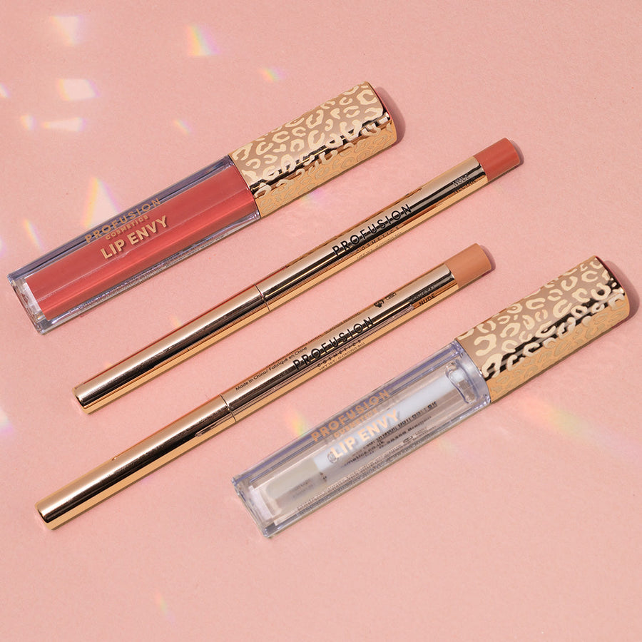 Profusion Lip Envy Crystal Clear lip look