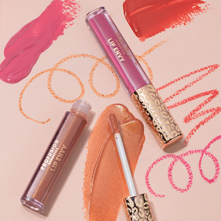 Profusion Lip Envy Crystal Nude lip look