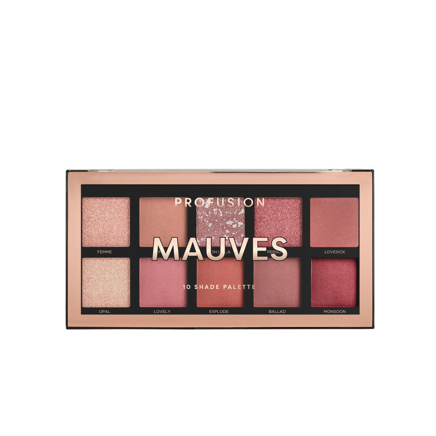 Profusion Mauves 10 Shade Eyeshadow Palette closed