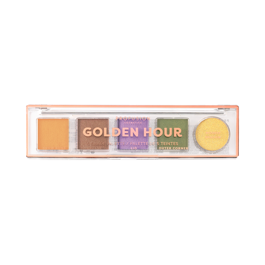 Profusion Mini Essentials Bejeweled 5 Shade Eyeshadow Palette closed