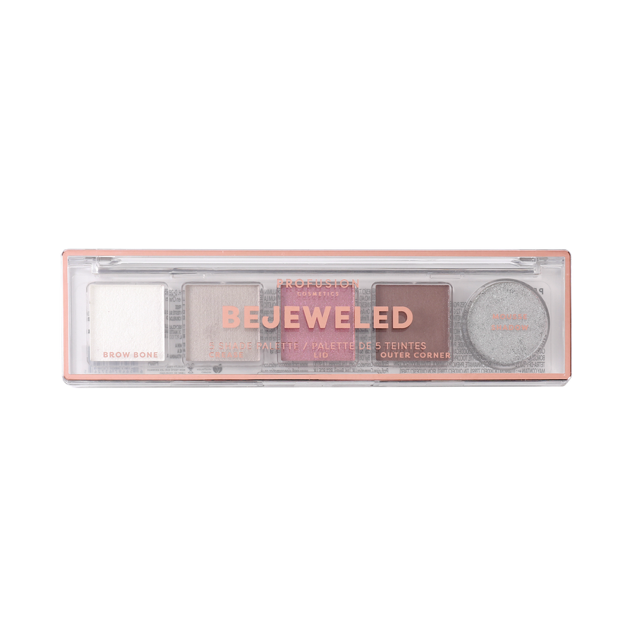 Profusion Mini Essentials Evergreen 5 Shade Eyeshadow Palette closed