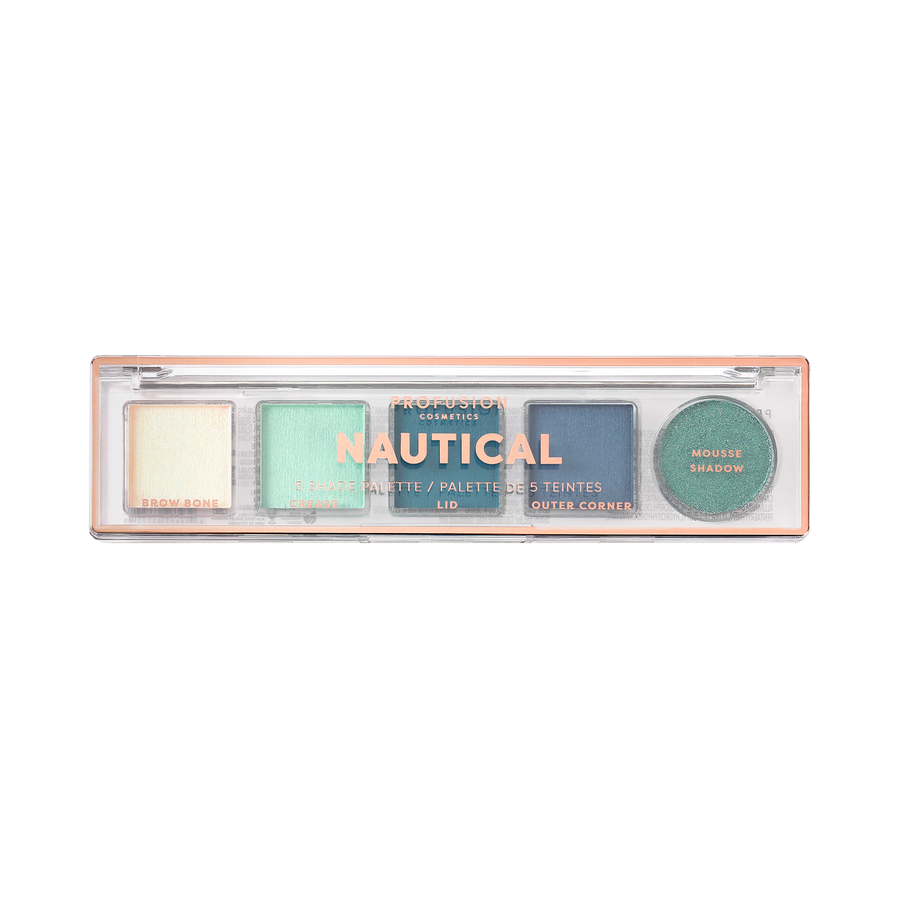 Profusion Mini Essentials Golden Hour 5 Shade Eyeshadow Palette closed