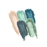 Profusion Mini Essentials Golden Hour eyeshadow shade swatches