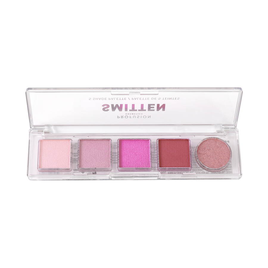 Profusion Mini Essentials Smitten 5 Shade Eyeshadow Palette open