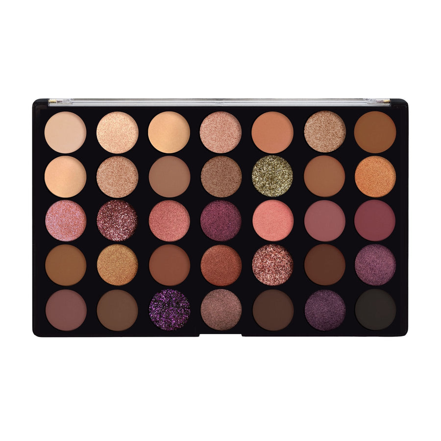 Profusion Minimalist 35 Shade Eyeshadow Palette open