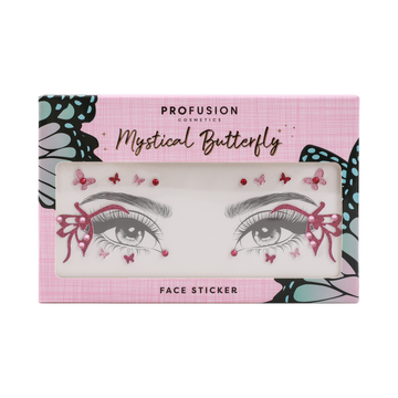 Profusion Mystical Butterfly Face Stickers