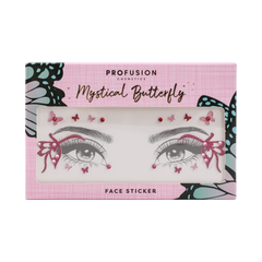 Profusion Mystical Butterfly Face Stickers