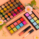 Profusion Neon eyeshadow palette colourful eye look