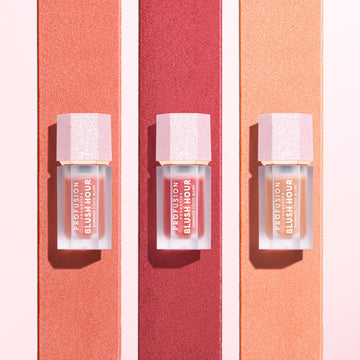 Profusion Shimmer Hour Liquid Blushlighter shade collection