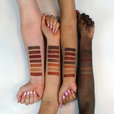 Profusion Siennas eyeshadow palette warm-toned makeup look