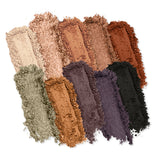 Profusion Smoky 10 Shade Eyeshadow Palette shade detail