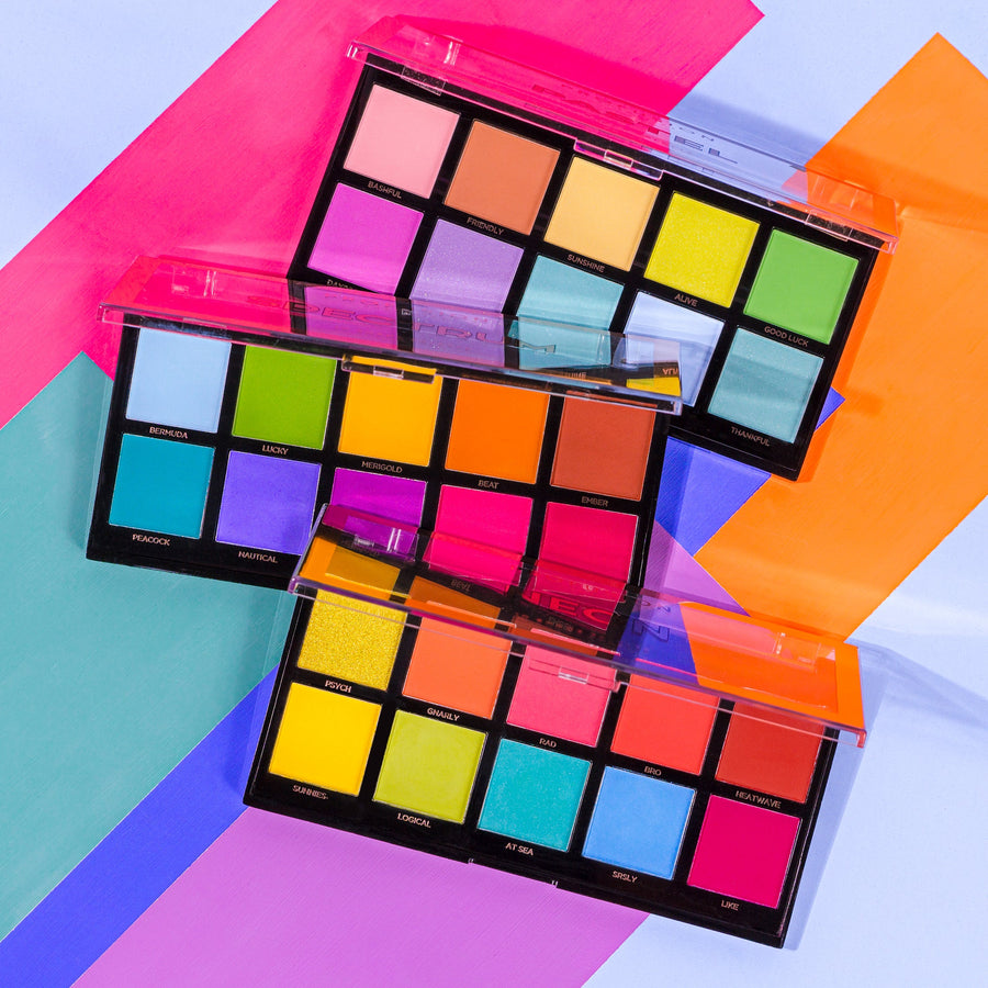 Profusion Spectrum eyeshadow palette colourful makeup look