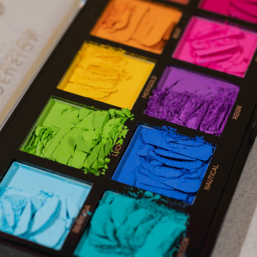 Profusion Spectrum eyeshadow palette application look