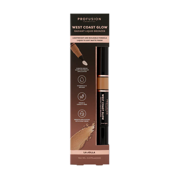 Profusion West Coast Glow Liquid Bronzer shade collection