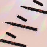 Profusion Wing It Superfine Liquid Eyeliner application look