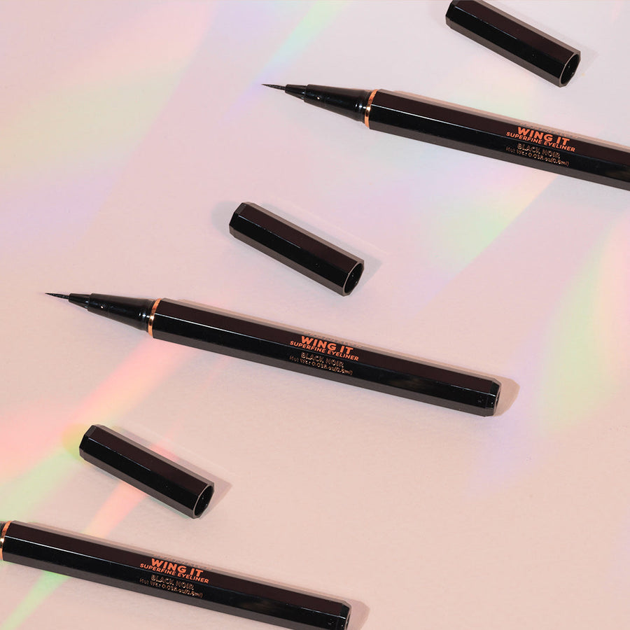 Profusion Wing It Superfine Liquid Eyeliner application look