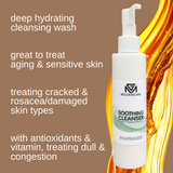 SOOTHING MILKY CLEANSER - FACE & EYES MAKEUP REMOVAL/CLEANSER