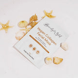 Raw Beauty Lab vegan collagen face mask lifestyle image