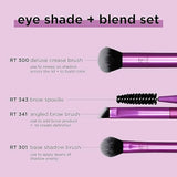 Real Techniques Eye Shade and Blend Brush Trio, product detail