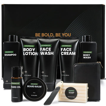 Rinse & Robust Cedarwood Beard Kit