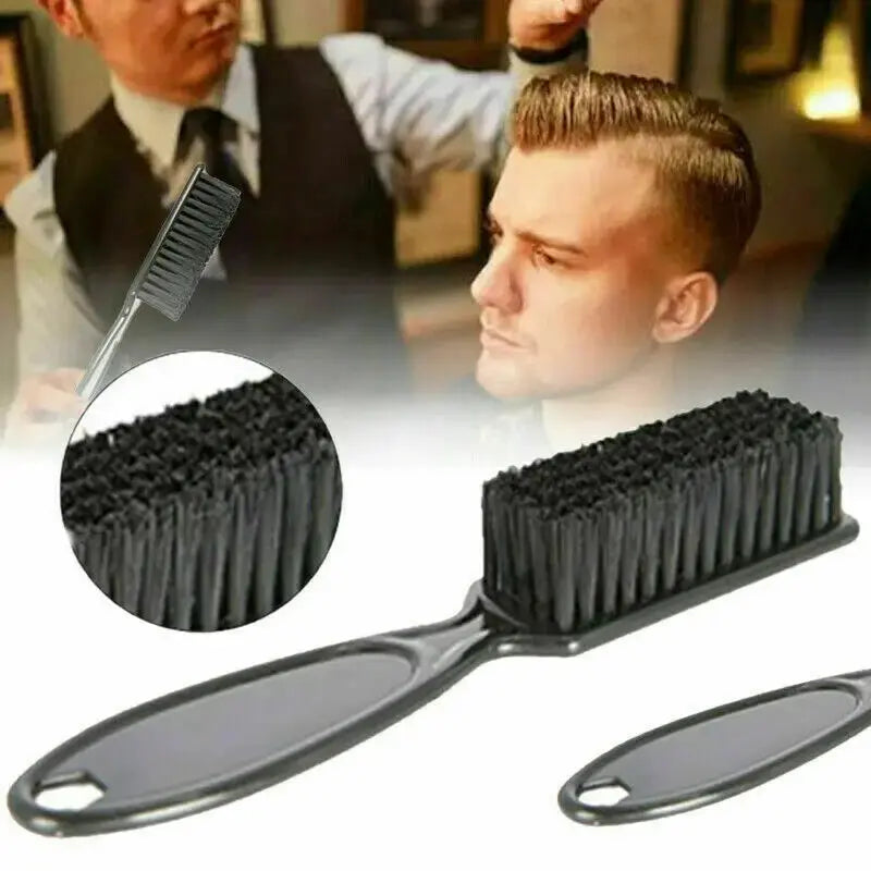 Serrated Barber Skin Fade Brush With Soft Bristle Serrated