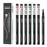 Waterproof 4-Fork Microblading Eyebrow Pen – 3D Tattoo Brow Ink Lulaa