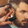 Serrated Barber Skin Fade Brush With Soft Bristle Serrated