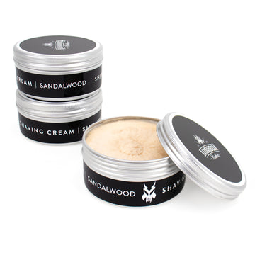 Sandalwood Shaving Cream (100ml) Barbarossa Brothers