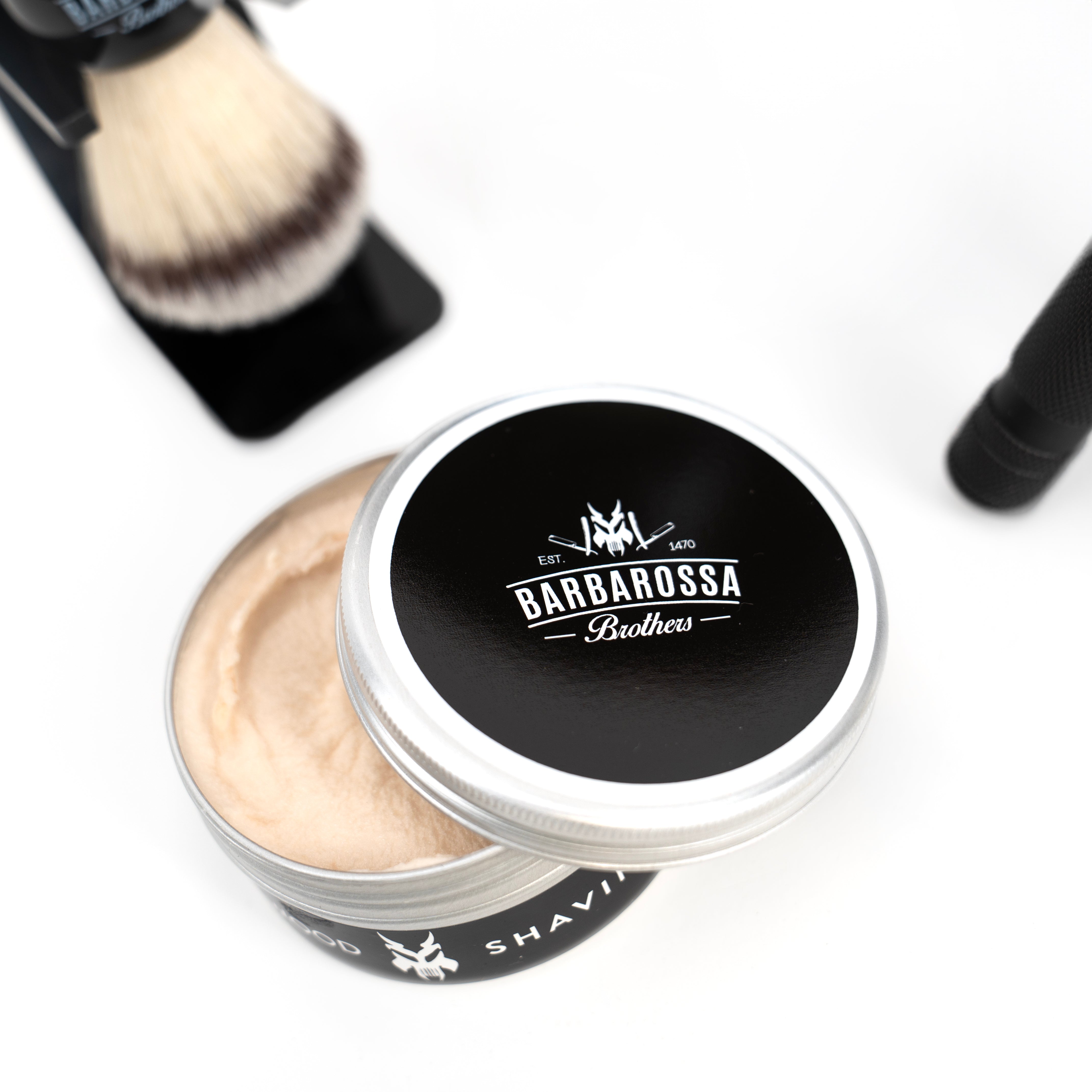 Sandalwood Shaving Cream (100ml) Barbarossa Brothers