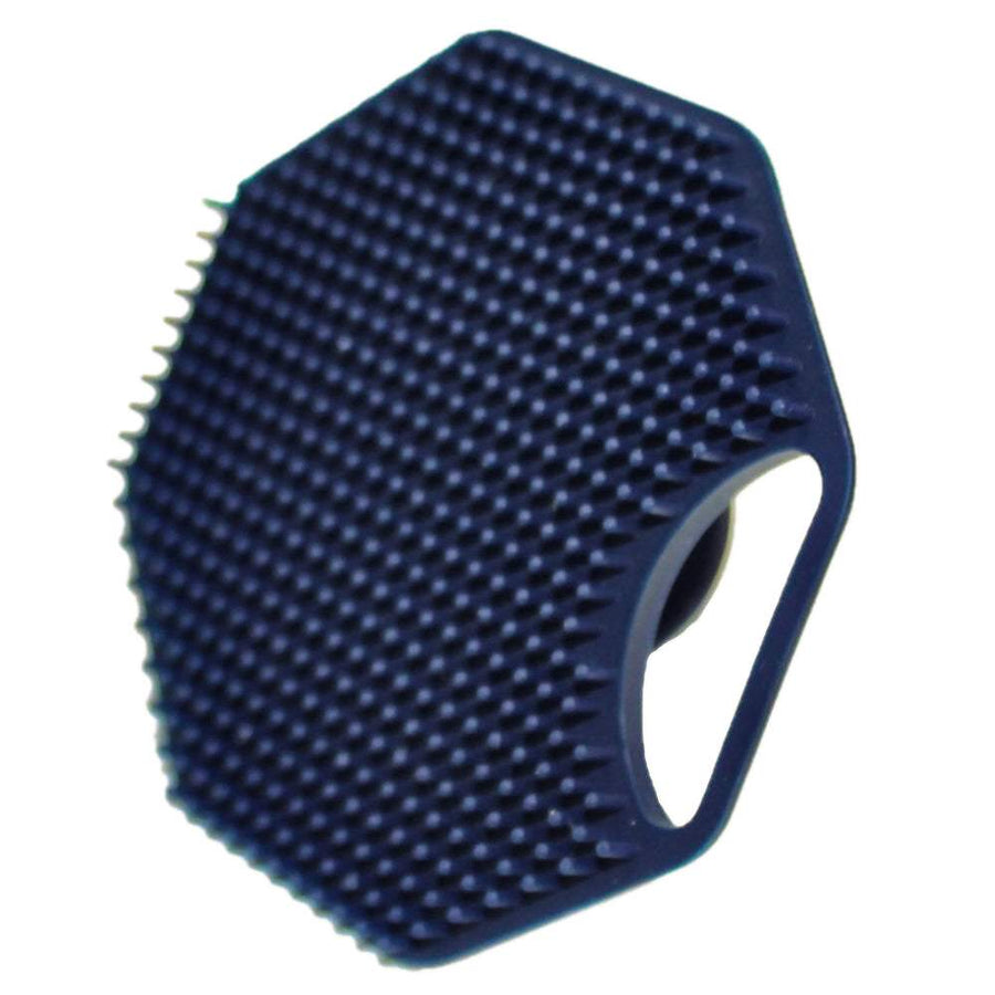 ScrubMeFace Breathtaking Blue dense cleansing bristles close-up