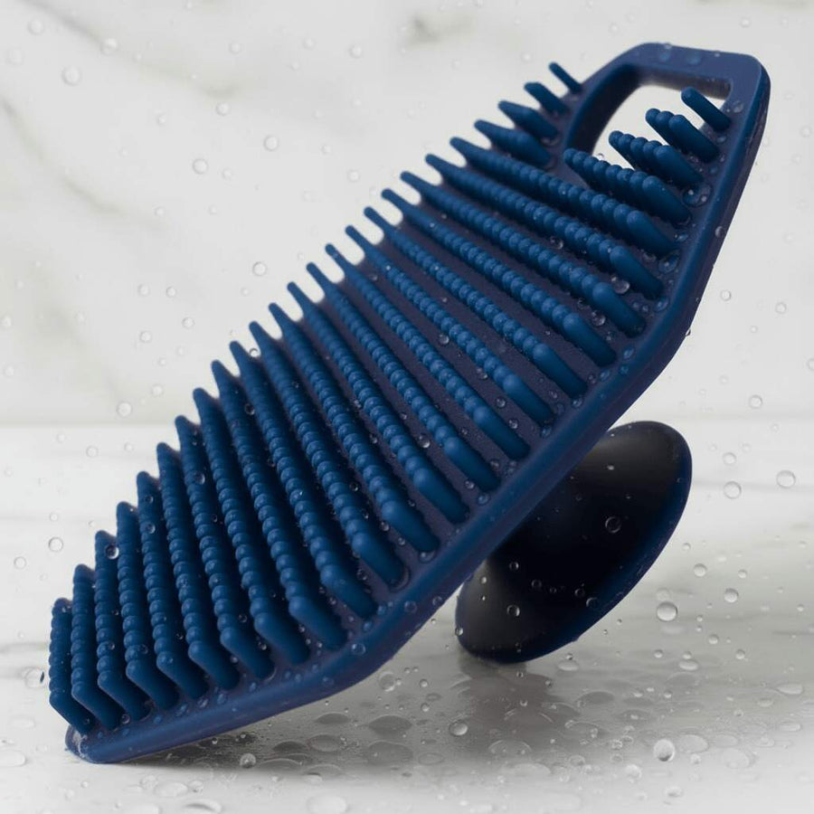 ScrubMeFace Breathtaking Blue silicone facial cleansing brush