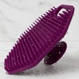 ScrubMeFace Passionate Purple silicone bristles side view