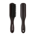 Professional barber boar bristle neck and beard brush for clean fades