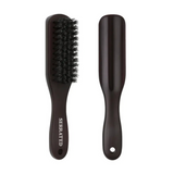 Professional barber boar bristle neck and beard brush for clean fades