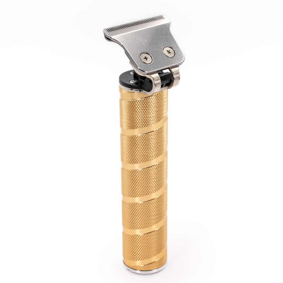 Skeleton Hair & Beard Trimmer – Knurled Gold