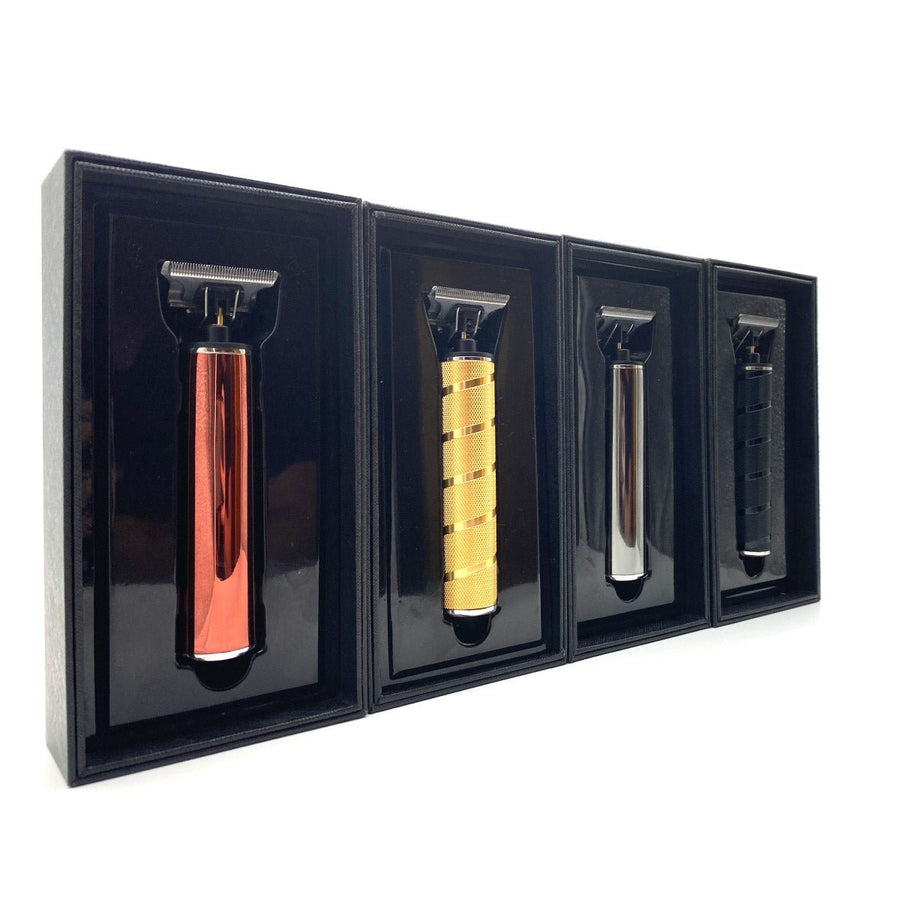 Skeleton Hair & Beard Trimmer – Knurled Gold