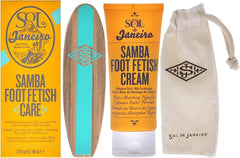 Sol de Janeiro Samba Foot Fetish Care 90ml with Smoothing Board