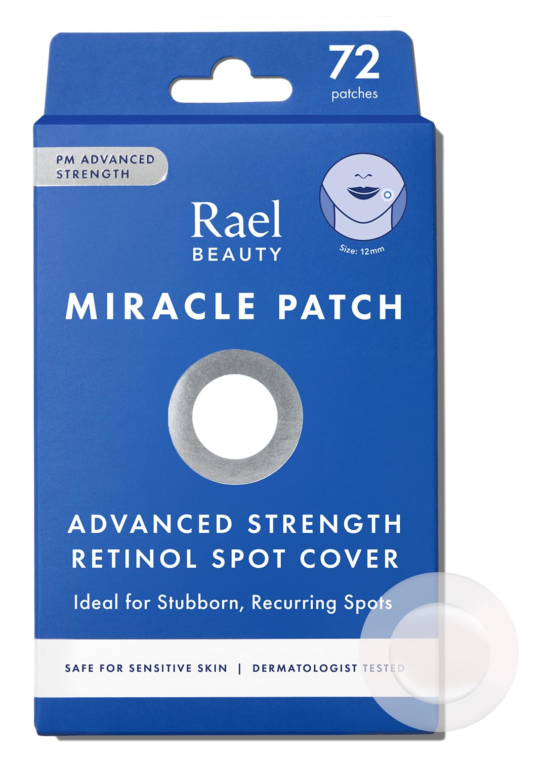 Rael miracle patch retinol hydrocolloid acne spot patches 72 count