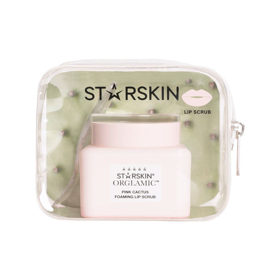 STARSKIN Pink Cactus Foaming Lip Scrub 15ml
