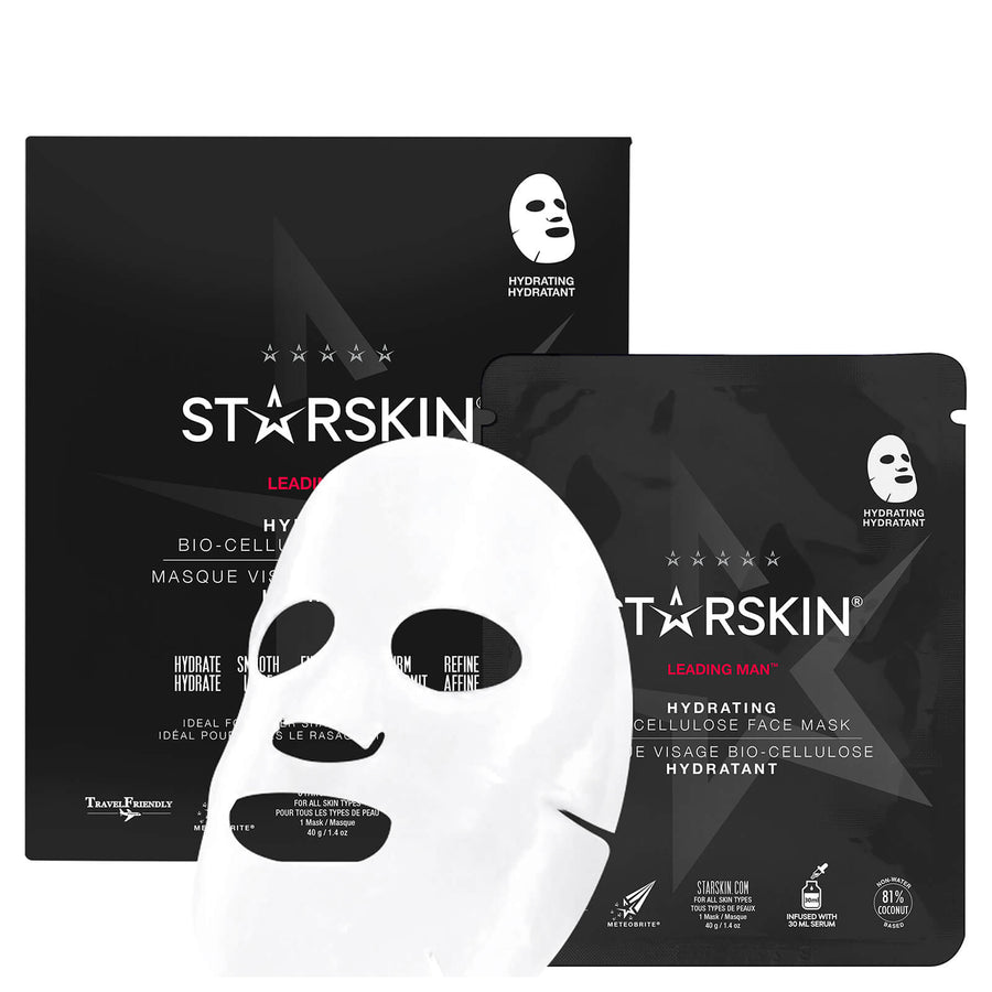 STARSKIN Leading Man Hydrating Bio-Cellulose Face Mask 40g