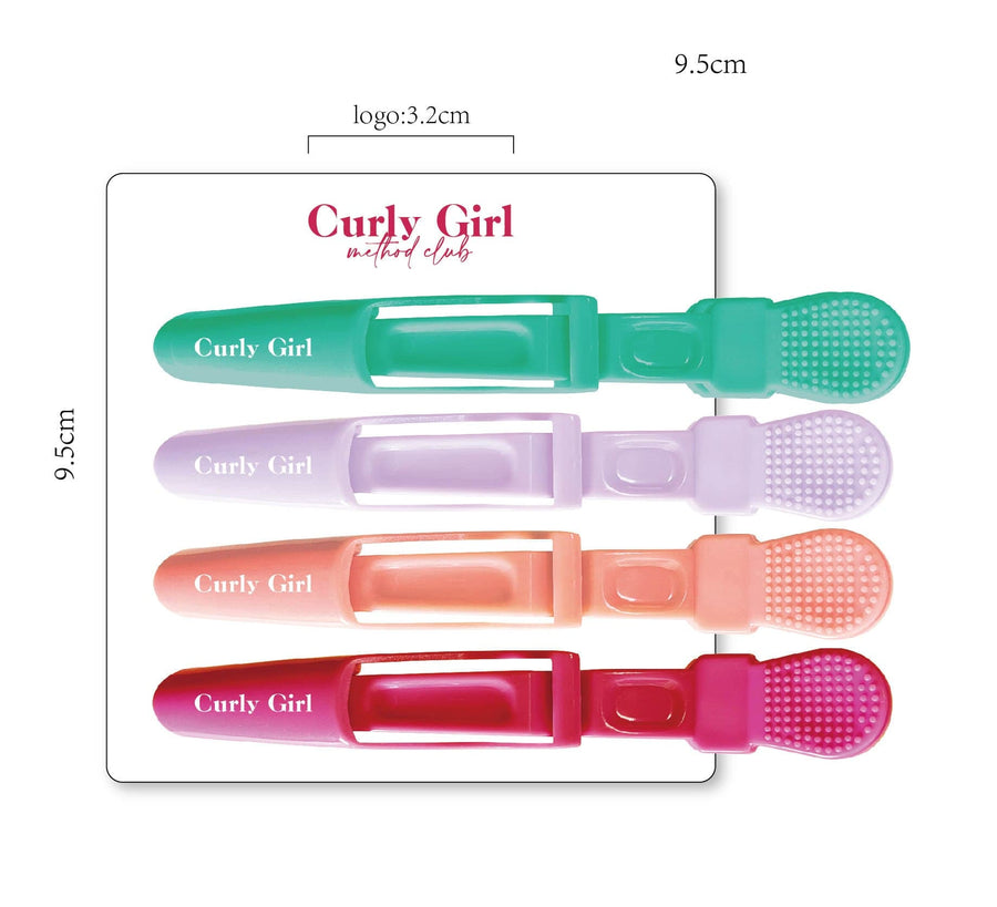 CurlyGirlMethodClub Stay Put Sectioning Clips – product view 2