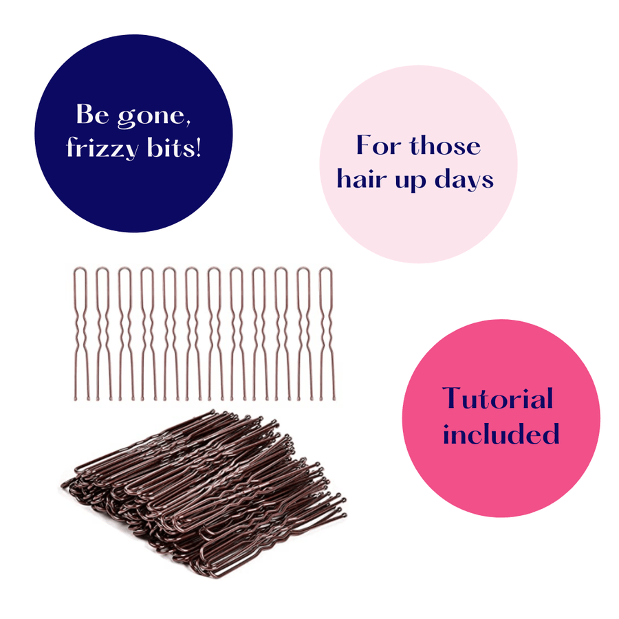 CurlyGirlMethodClub Bobby Pins 36 Pack – product view 2