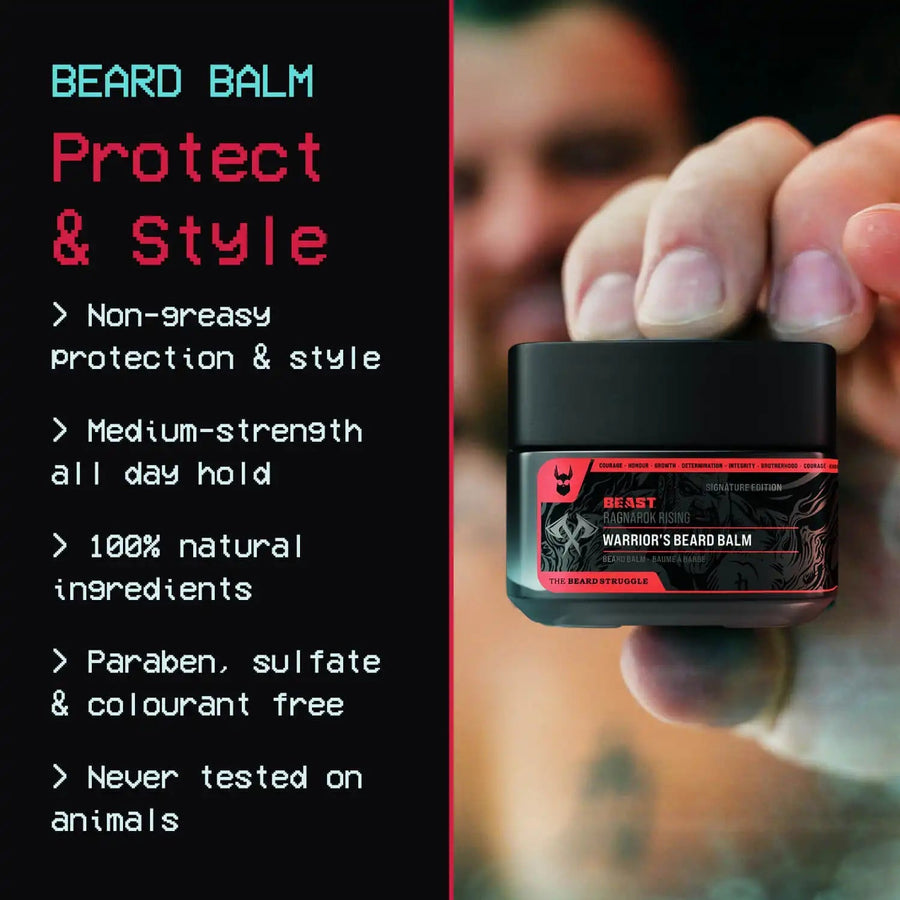 The Beard Struggle Beast Warrior's Beard Balm product view