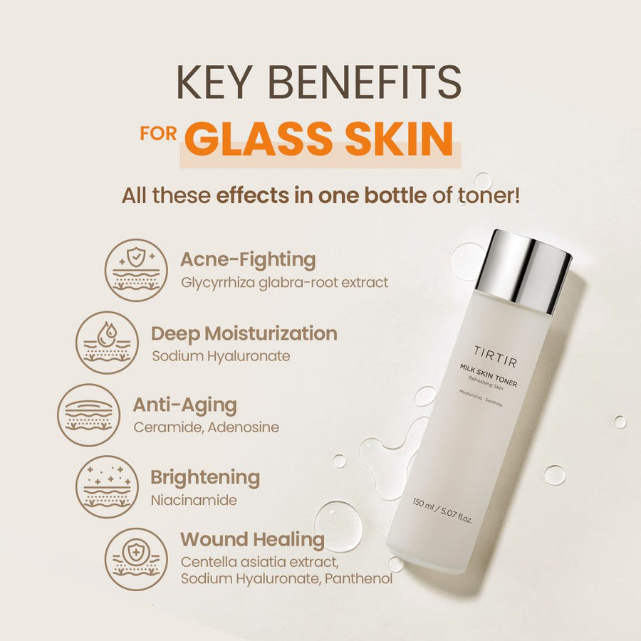 TIRTIR Milk Skin Toner Light 150ml product view