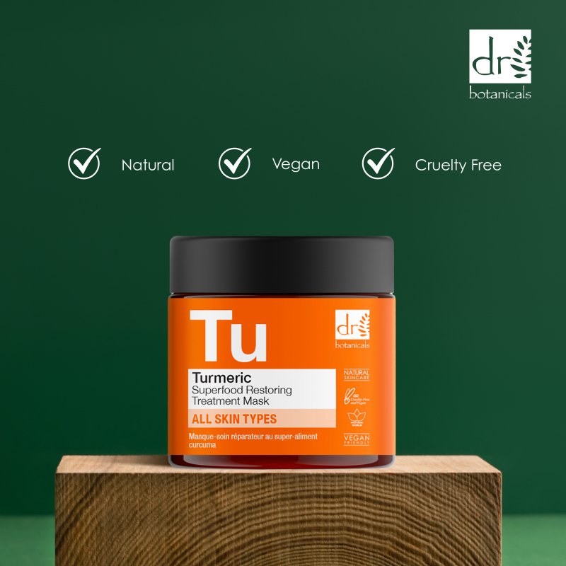 Dr Botanicals Turmeric Superfood Face Mask 60ml