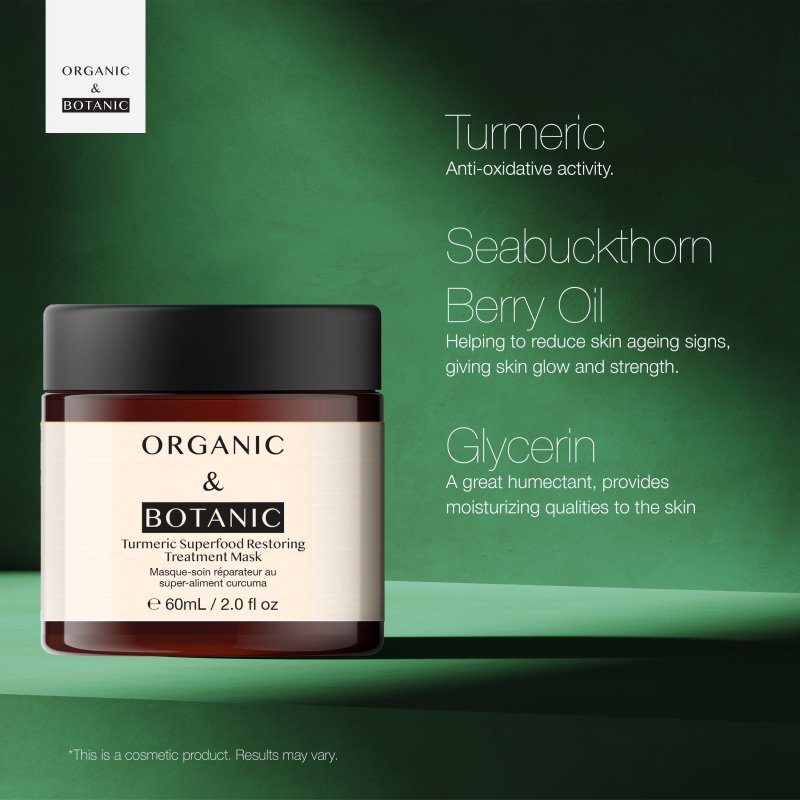 Turmeric Treatment Mask – Restore & Smooth Skin 60 ml