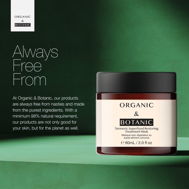 Turmeric Treatment Mask – Restore & Smooth Skin 60 ml